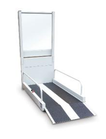Élévateur mobile Minilift 2 - course 83 cm - capacité 300 kg - options garde-corps et accès ERP_0