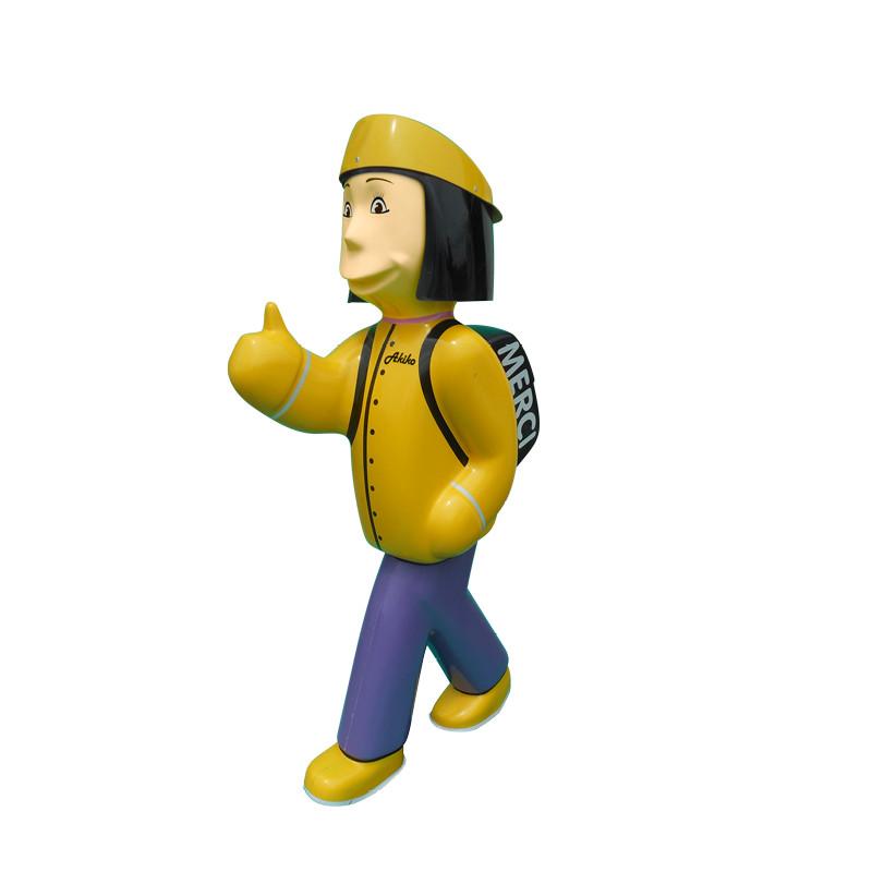Figurine géante de signalisation Zoé Dynamique - Sécurité des enfants - Fibre de verre et résine polyester_0