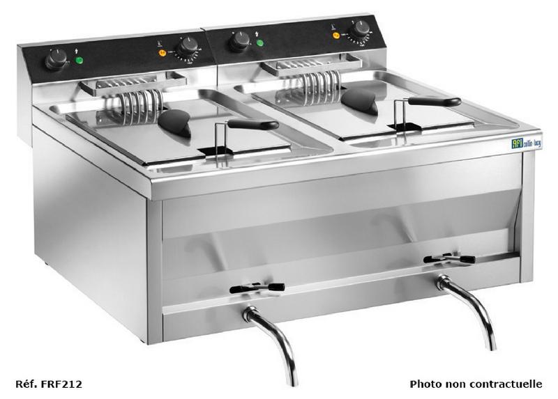 Friteuse sur coffre électrique 2 x 12 litres 800x700x320 - FRF212C_0