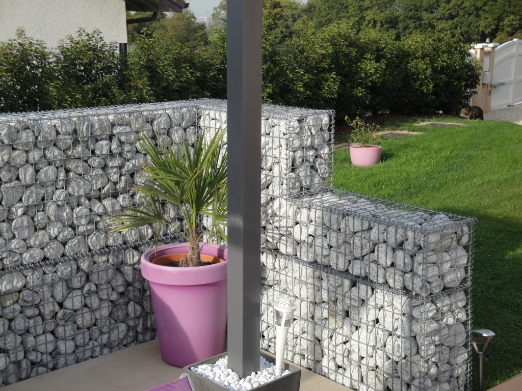 Gabion décoratif pour muret et clôture - fils 4,5mm - livraison rapide 3 à 5 jours_0