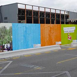 Habillage palissade de chantier - Outil de communication grand format - Panneaux 198x298cm_0
