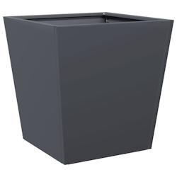 Helloshop26 - Jardinière bac lit surélevé plantes fleurs terrasse jardin 40 x 40 x 40 cm acier anthracite 02_0037537 - 3000214046099_0