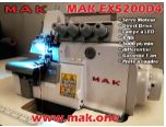 Surjeteuse industrielle MAK EX5204 - 4 fils - servo moteur - haute performance - MAK Machines_0