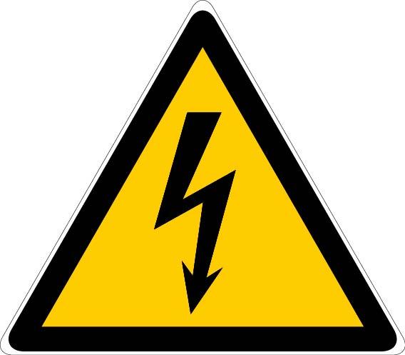 Panneau d'avertissements 100mm danger électrique - NOVAP - 4180083 - 535489_0