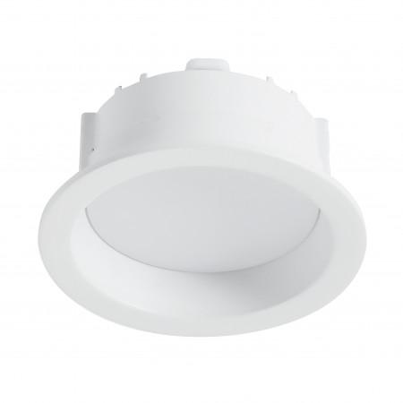 Plafonnier encastré au plafond Calypso2 IP44 LED SMD 5W 3000K blanc - 440 lm à 480 lm_0