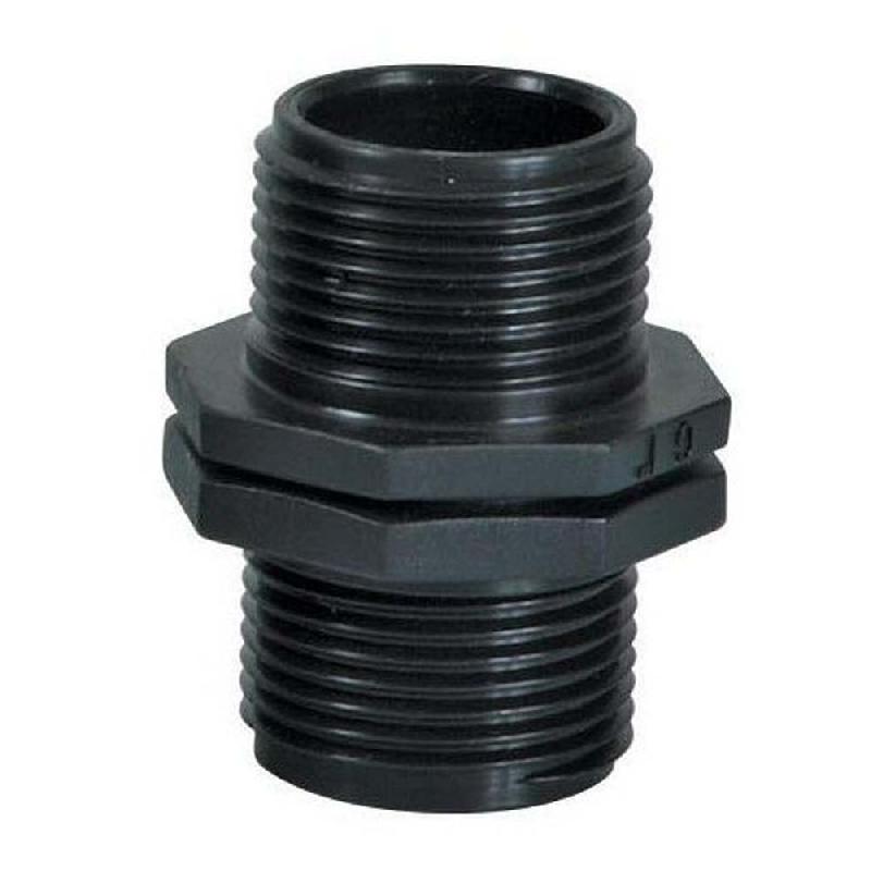 Raccord plastique M/M 3/4