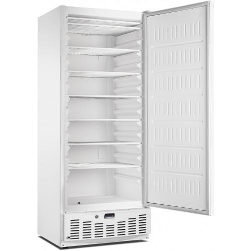 Armoire ventilée professionnelle gn2/1 et 600x400 négative 1 porte pleine 6 étagères - MM5N-PO_0