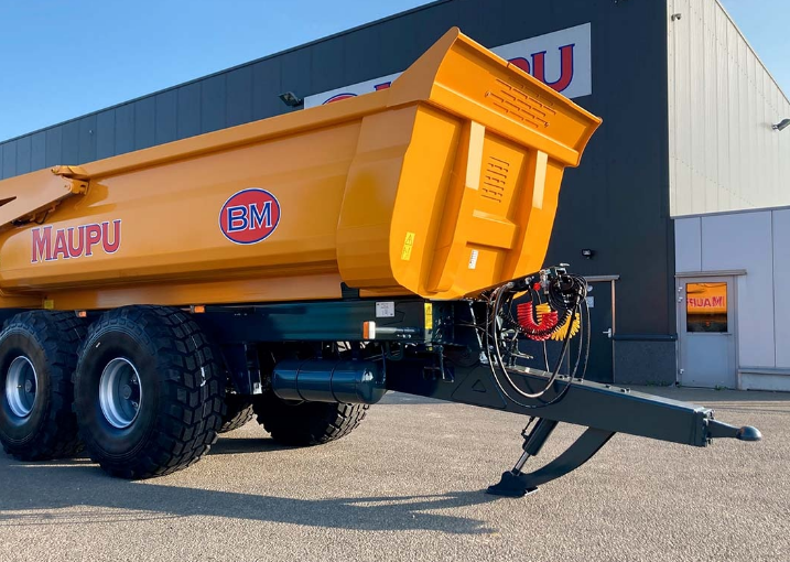 Bennes Travaux Publics TP SR 24 40 EU - Longueur caisse 5,20 m - Essieux 2 x 150, 10 axes_0