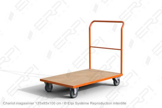 Chariot magasinier 135x85x100 cm - cm13585100-01e_0