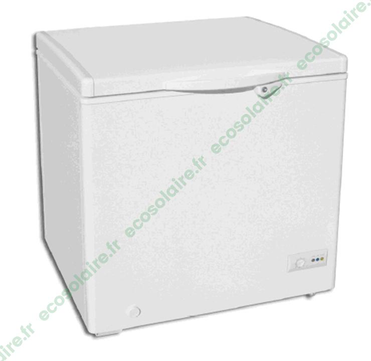 Conservateur bahut solaire 150L - 12V/24V - Thermostat mécanique - Cuve en aluminium martelé_0