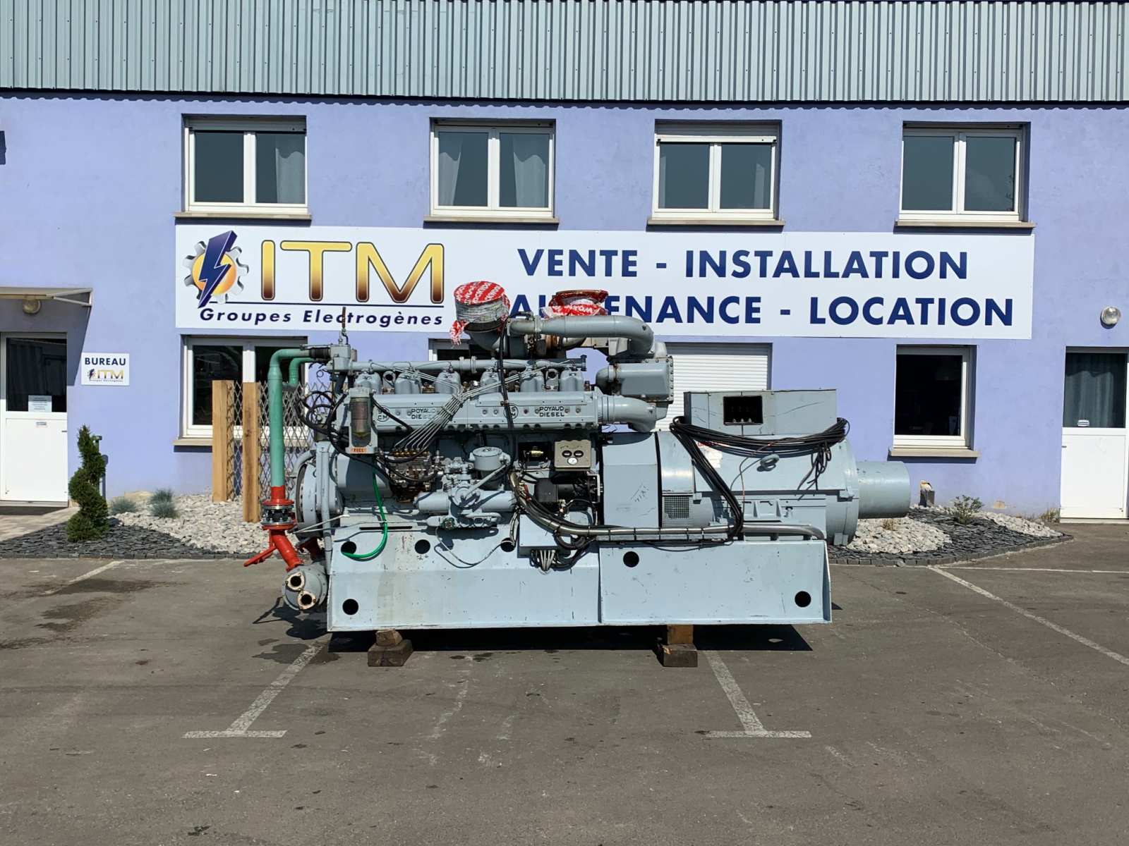 Groupe électrogène d'occasion - SSCM - 900 KVA_0