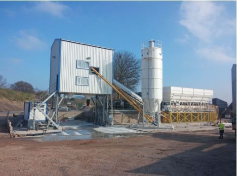Mb-100w/ws centrale à béton fixe - Meka - 96 à 110 m³/h - robustesse et large gamme de malaxeurs_1