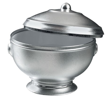 MISE EN BOUCHE JETABLE SOLIA SOUPIÈRE ESKOFFIÉ ARGENT/BLANC 60 ML (VENDU PAR 120)