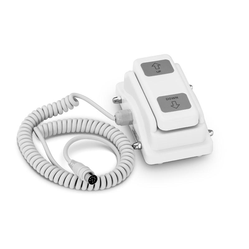 Pédale de commande physa - 1 commutateur, 8 broches, câble 3,8 m - robuste en plastique PA66 et fibre de verre_0