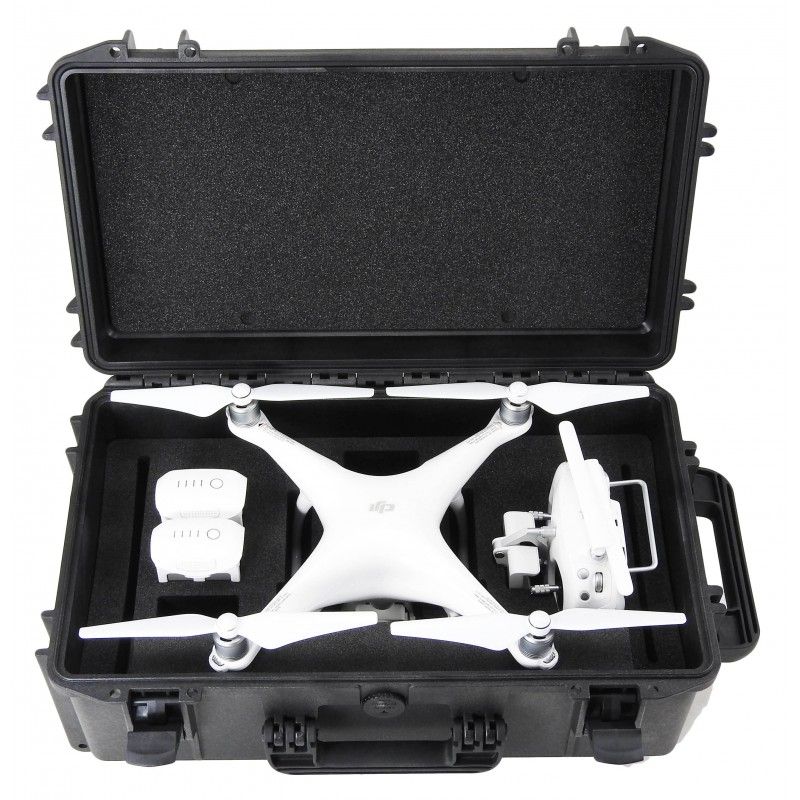 Phantom 4 helices montées - malette de rangement pour drone - caltech  - mallette étanche - ven-p4h_0