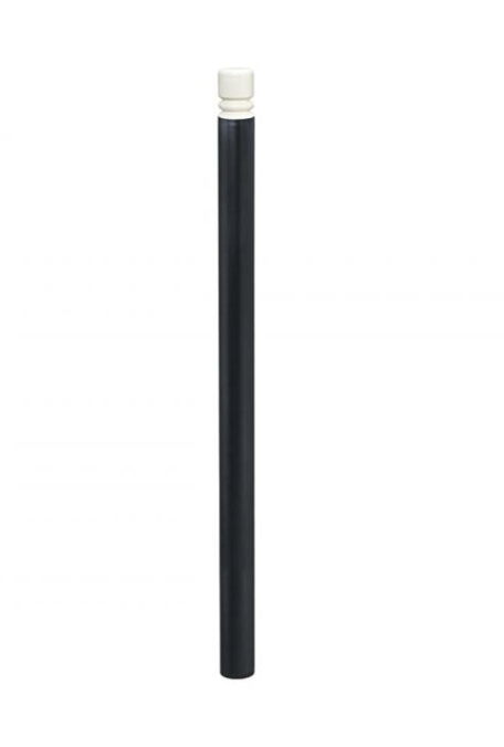 Potelet Haute Visibilité - Tube acier épaisseur 3 mm - Ø 76 mm, Ø 90 mm, Ø 102 mm, Ø 114 mm - Pommeaux au choix_0