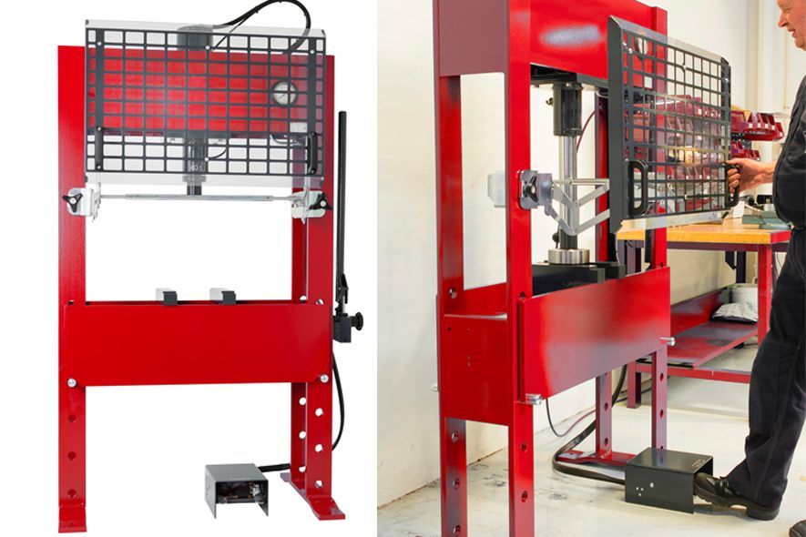 Presse hydraulique manuelle pour ateliers poids lourds - aph 3061 60 t / aph 3100 100 t_0
