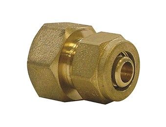 Raccord droit compression - Dumont - P.E.R. femelle - DN 12 à DN 20_0