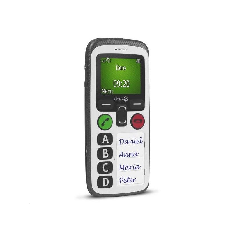 Téléphones mobiles PTI Doro Secure 580IUP - GSM PTI avec GPS, alarme et grandes touches_0
