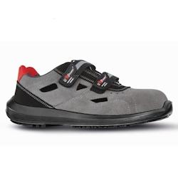 U-Power - Chaussures de sécurité basses sans métal à scratch LABRADOR - S1P SRC - Environnements secs - Gris - Taille 40_0