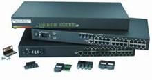 Commutateur Ethernet 4K - 16 ou 24 ports RJ45 + 1 ou 2 ports optionnels - Alimentation AC ou DC_0