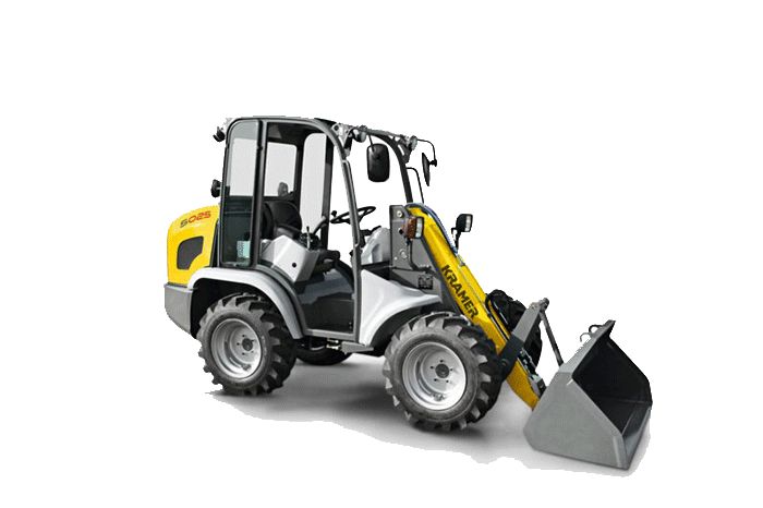 5025 IIIA - Mini-chargeuse compacte sur pneus série 5 - Châssis monobloc et direction intégrale_0