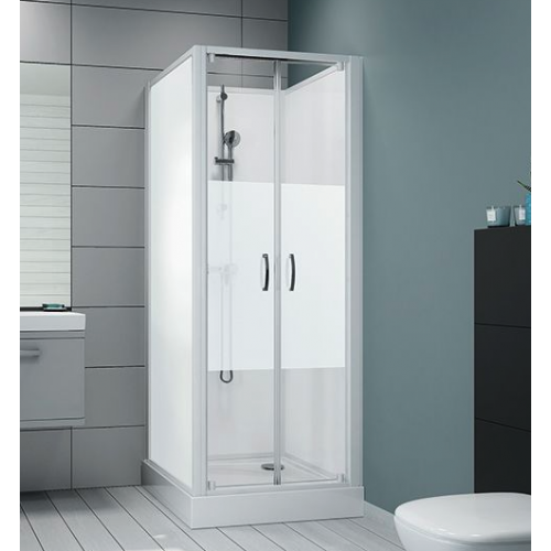 Cabine de douche hydromassante ALDABRA - 120x80x215cm