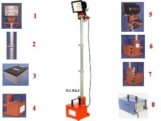 Éclairage de chantier - Projecteur autonome PA-1 sur batterie - Double puissance 35W/90W - Compact et transportable_0