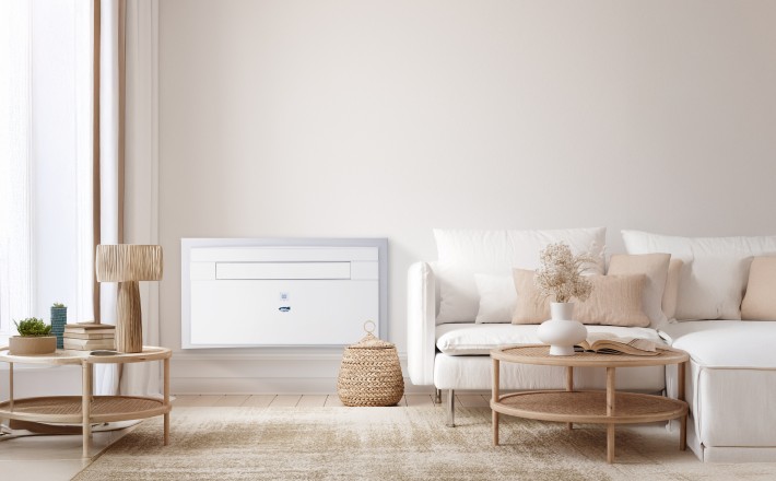 Climatiseur monobloc fixe air-air à double conduit sans unité extérieure pour le confort, l'efficacité et le design - iQ_0