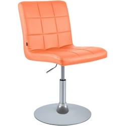 CLP Chaise de salle à manger Ricky similicuir Orange - orange polyester 152602209_0