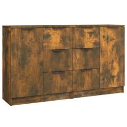 Helloshop26 - Buffet bahut commode armoire meuble de rangement organisateur cuisine salle de séjour salons lot de 2 60 x 30 x 70 cm 02_0036733 - 3000_0