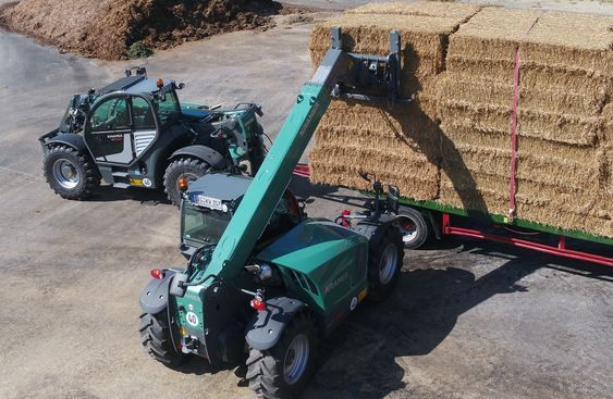 Kramer KT307 - Chariot télescopique maniable et compact, charge utile 3t, hauteur de levage 7m_0