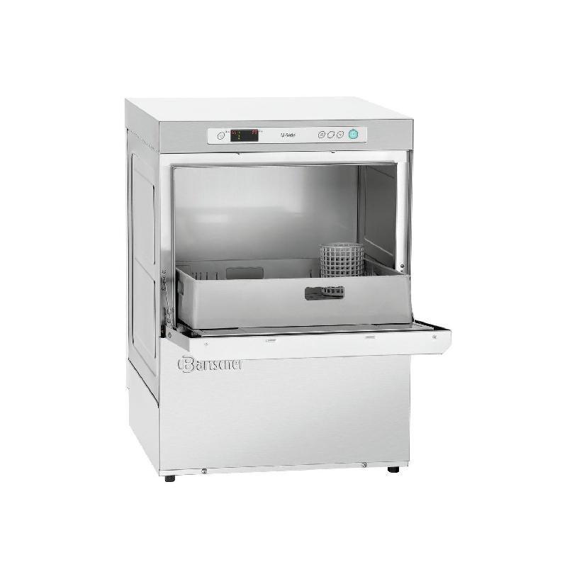Lave-vaisselle PRO (L)500 x (P)500 mm avec pompe de vidange, sans adoucisseur, 5150 W, 400 V - TRI_0