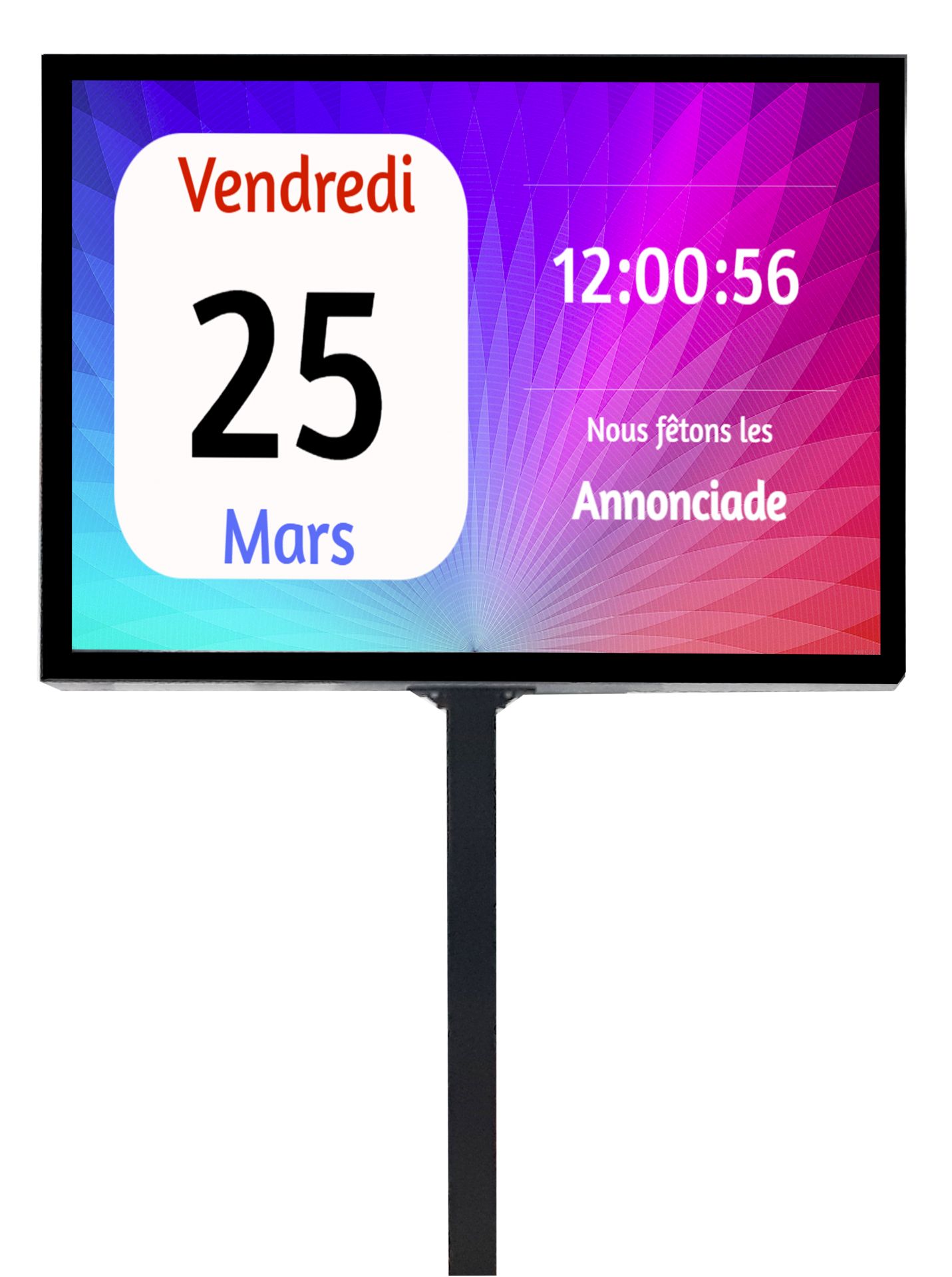 Panneau déroulant 4 à 8m² - sur pied ou mural - cadre aluminium laqué, vitrages verre trempé 5 à 10mm_0