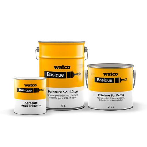 Peinture sol béton antidérapante - Watco - Résistance huiles et graisses - Usage intérieur_0