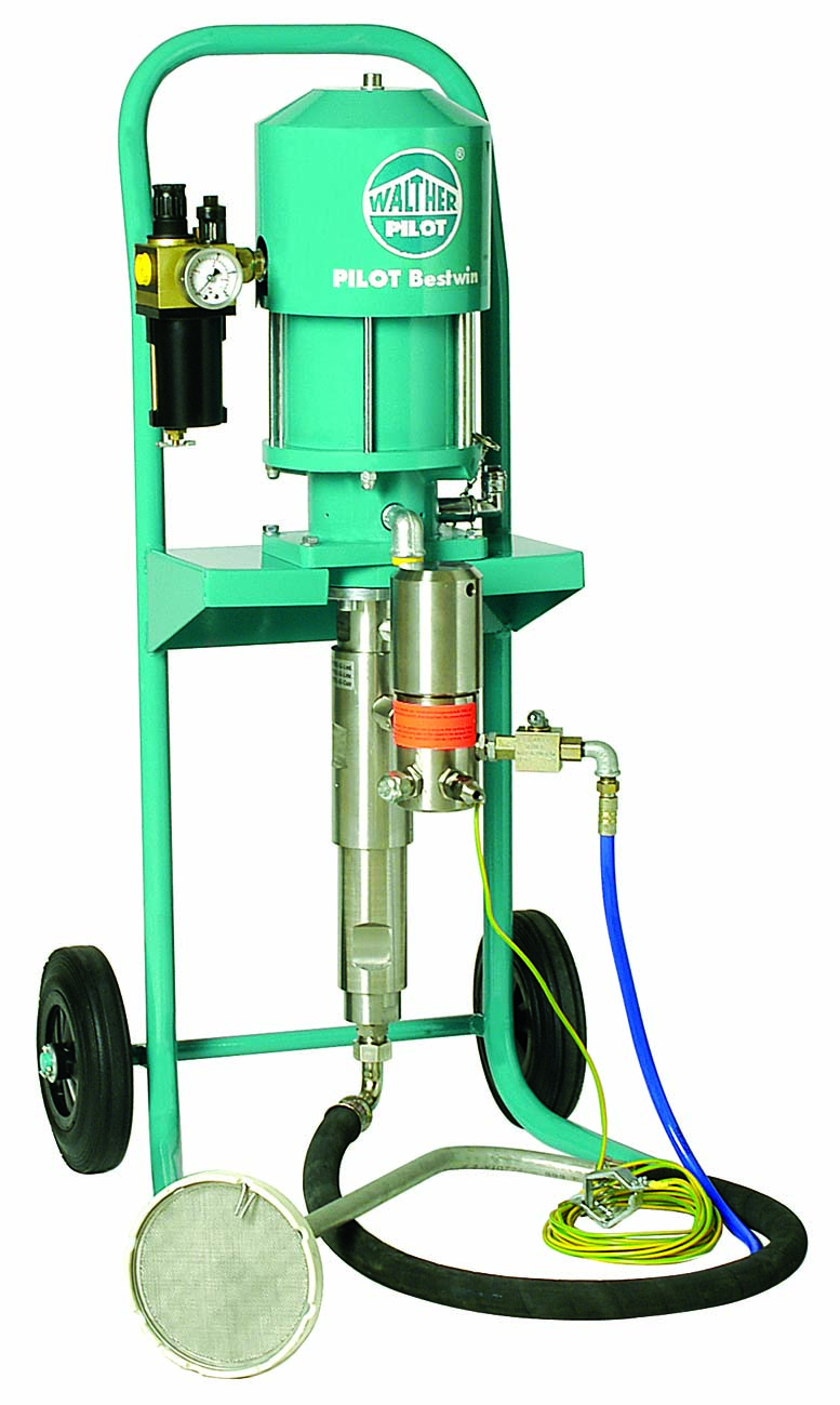 Pompe à piston Bestwin - haute pression, versions Air assisté et Airless, acier ou inox_0
