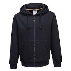 Portwest - Sweat-shirt zippé à capuche NICKEL Noir Taille 2XL - XXL 5036108196814_0