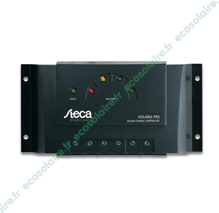 Régulateur de charge solaire PRS1515 - 15A - 12-24V - STECA avec affichage pratique_0