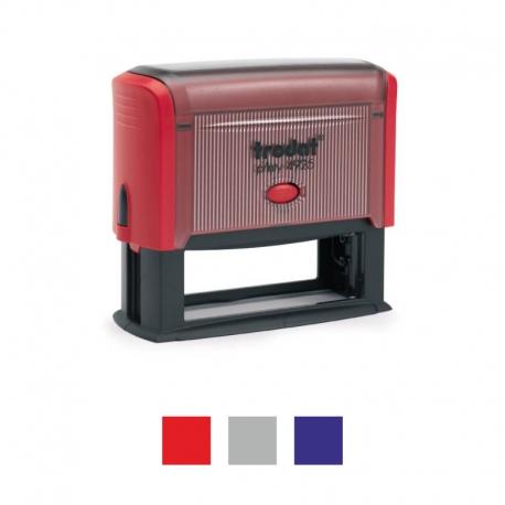 Tampon printer Trodat 4925 - 6 lignes - Plaque 82x25 mm - Cassette d'encrage en 5 couleurs_0