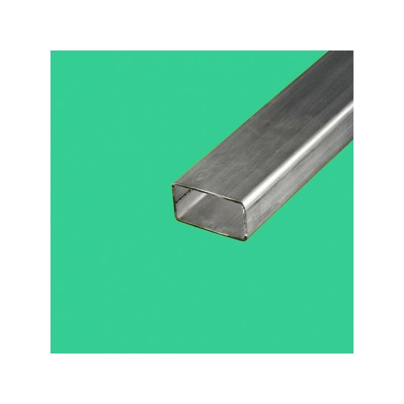 TUBE RECTANGULAIRE INOX 80X40 MM EPAISSEUR EN MM - 2 MM, LONGUEUR EN METRE - 4 METRES, SECTIONS EN MM - 80 X 40 MM