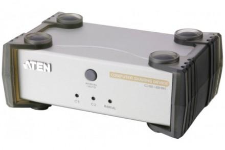 ATEN CS231 - KVM inversé 1PC pour 2 utilisateurs avec VGA et USB_0