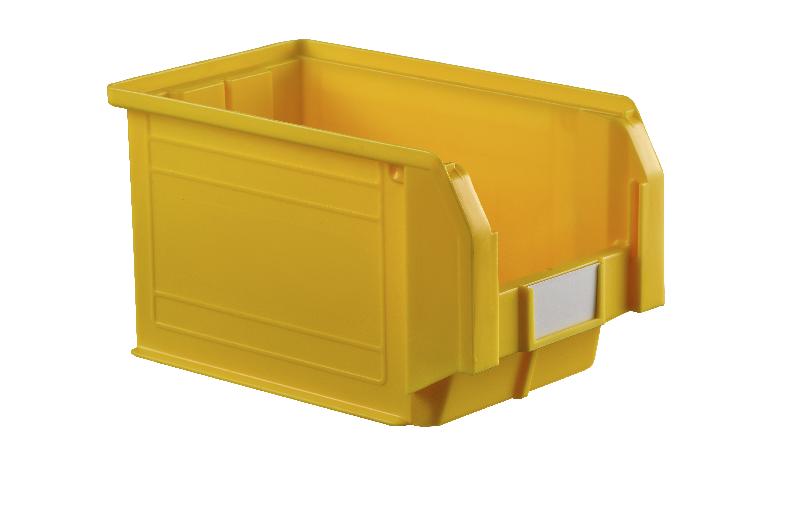 Bac à bec plastique 12.5 litres jaune_0