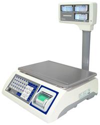 Balance commerciale poids-prix RTI Baxtran - Bi-échelon, imprimante intégrée, homologuée métrologie légale_0