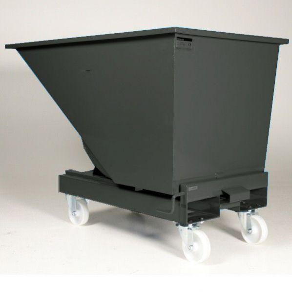 Benne mobile 3000 litres - Noir - Marque Rolléco_0
