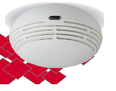 Pifco british standard optique détecteurs de fumée alarme incendie certifié EN14604 9v 