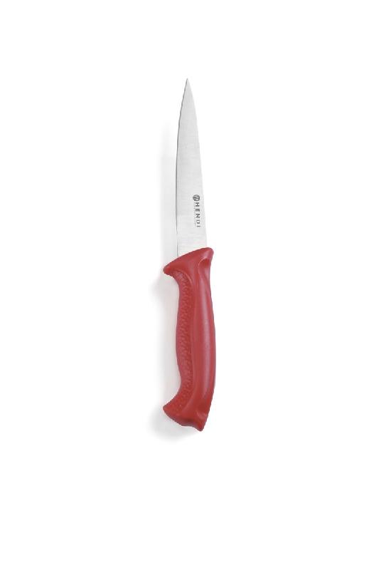 Couteau professionnel à lever les filets rouge - 842522 - lame 150/300 mm - épaisseur 0,9 mm_0