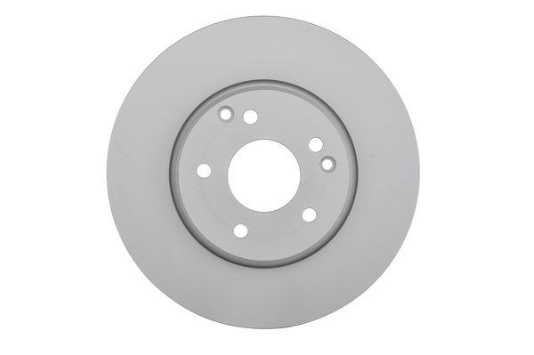 Disque de frein Bosch 0986478876 - ventilé intérieur - 5 trous - épaisseur 27,9 mm - côté avant_0