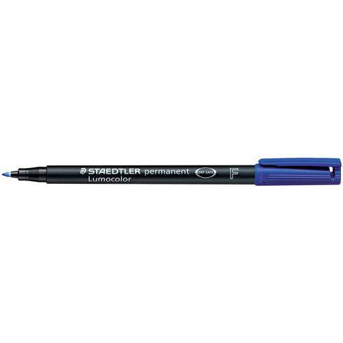 MARQUEUR LUMOCOLOR POINTE FINE ENCRCOL.:BLEU - STAEDTLER