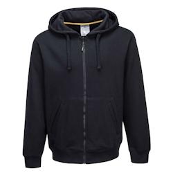 Portwest - Sweat-shirt zippé à capuche NICKEL Noir Taille M - M 5036108196784_0