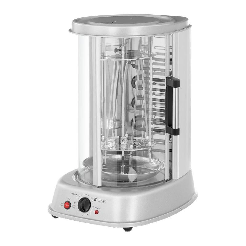 RÔTISSOIRE VERTICALE 3-EN-1 ACIER INOXYDABLE 1 800 WATTS 31 LITRES